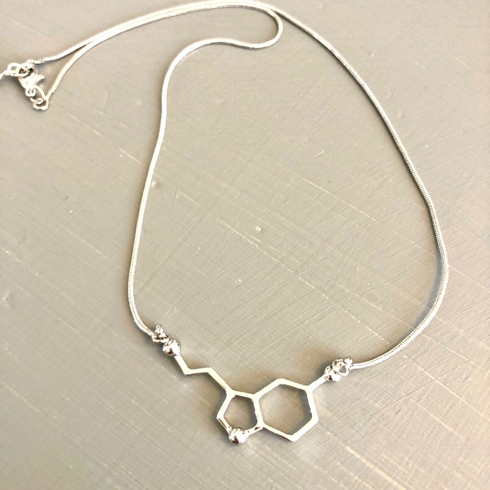 Necklace Chemistry Funky Quirky Atom Geek Sign Biology Nerd UK
